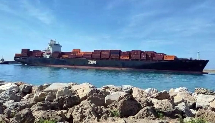 Livorno Limanı’nda Protesto: “Zim Virginia” Yük Boşaltamadan Limandan Ayrıldı