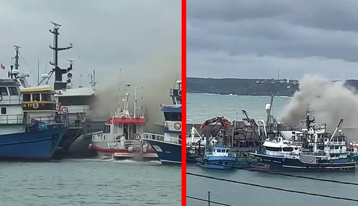 Türkeli Feneri’nde Tekne Yangınına Hızlı Müdahale!